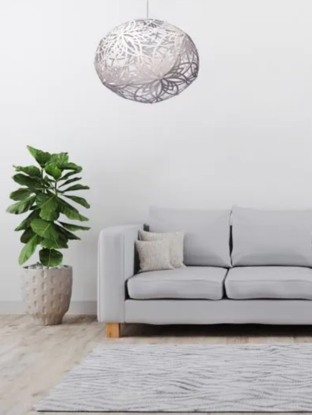 GlowTheory Pendant Light - White Lotus